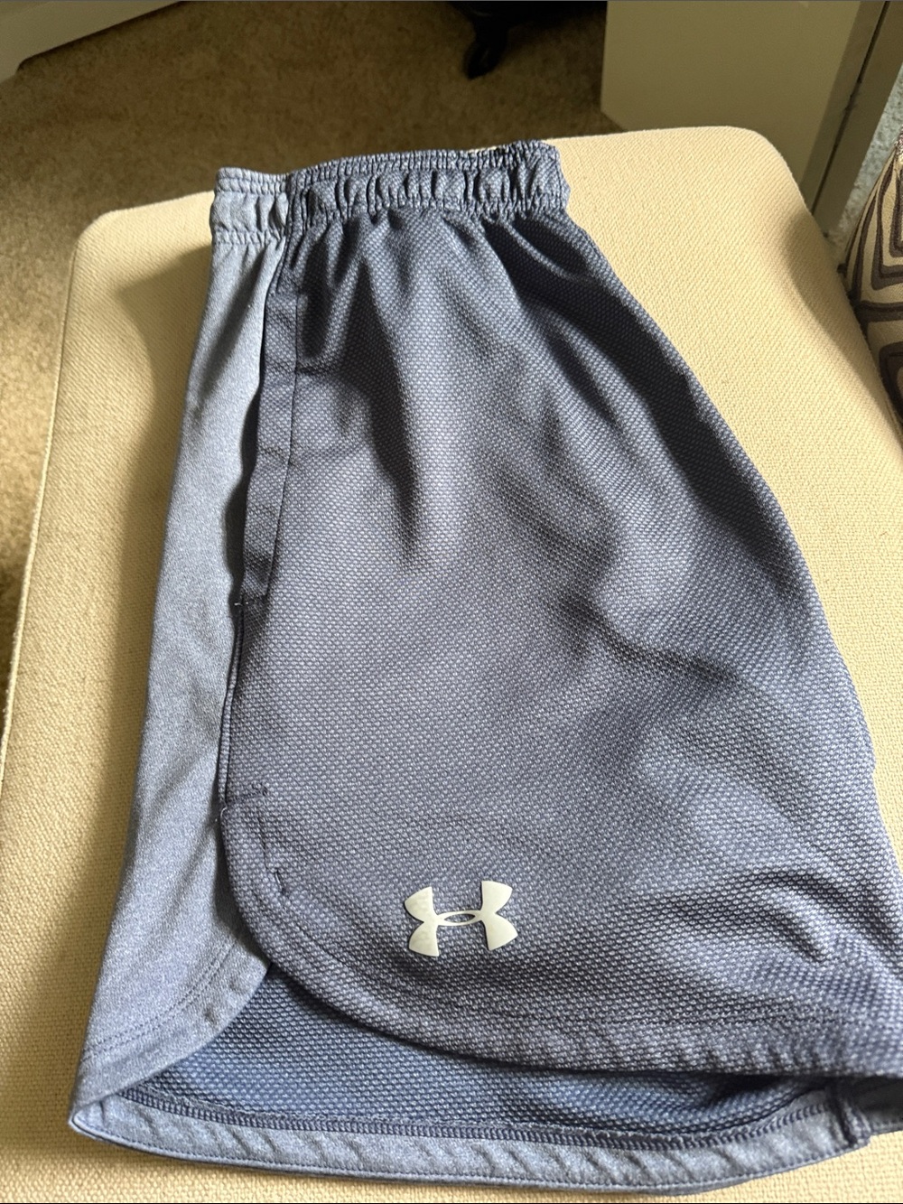 Under Armour Men's Slate Blue Athletic Mesh Shorts